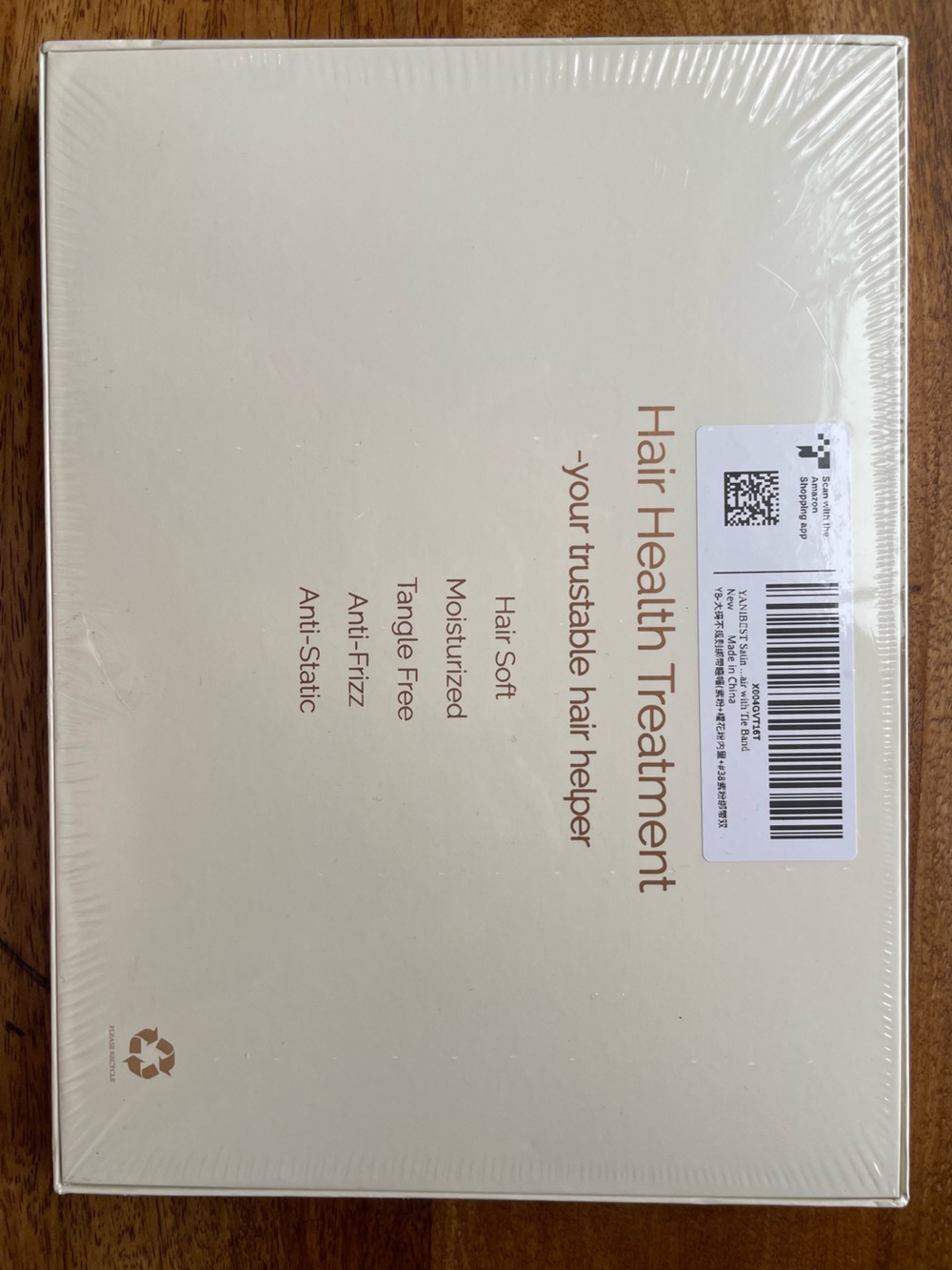 NWT Satin Bow Bonnet - Hair Protection for Curly Hair - Unsure of Color - Picture 3 of 4